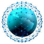 abstract network, concept for news, communication,networking